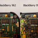 BlackBerry 950 Inside Compared To BlackBerry 962 Inside